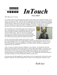 Why the switch to digital? - Virginia Department for the Deaf and