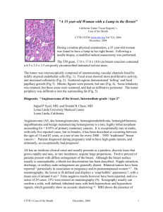 COTM1204 - California Tumor Tissue Registry