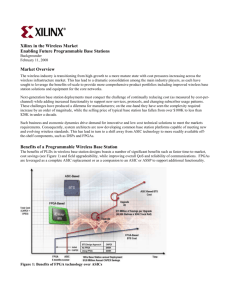 Xilinx in the Wireless Market Backgrounder
