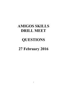 Inspection Questions(Amigos)
