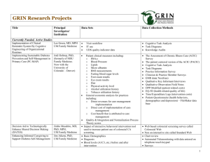 GRIN Research Projects