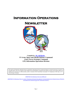 ARSTRAT IO Newsletter