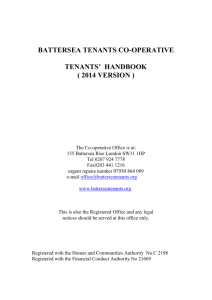 Battersea Tenants Co-operative Limited