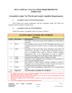 Form 4165 - Fannie Mae