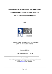 CIA Competition Operations Handbook