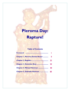 Pleroma Day Rapture