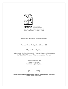 oc - Phoenix Center for Advanced Legal & Economic Public Policy