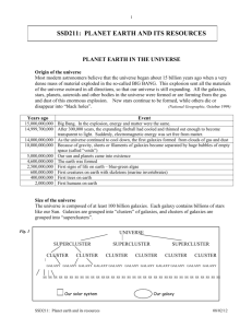 Earth science 1 - Vanuatu NAB Coordination