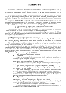 INCOTERMS