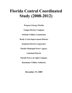 Joint Study: FPL , FPC, TEC