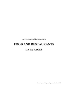 Food Data