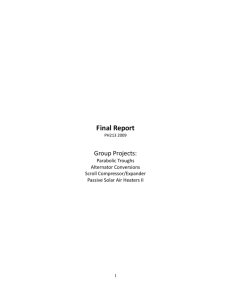 Final Report 2009 - Central Oregon Community College