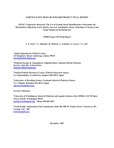 R0303 final report v3 - North Pacific Research Board