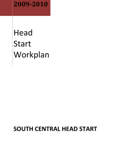 Site Visit Form, PQA - CSI Head Start/Early Head Start