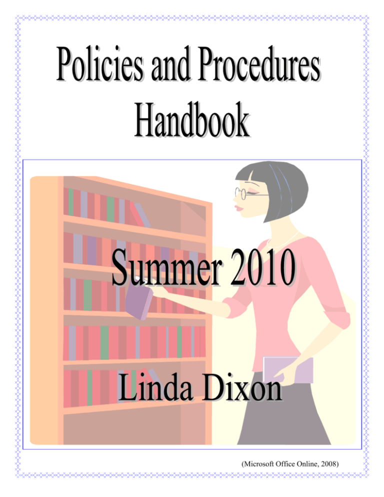 Policy and Procedures Handbook