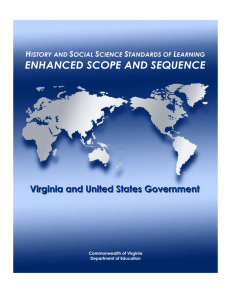 History Enhanced Scope and Sequence: WHI