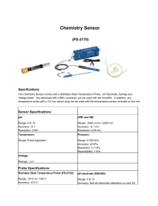 Chemistry Sensor