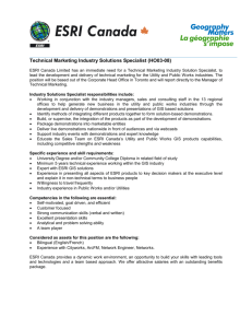 Technical Marketing Industry Solutions Specialist (HO03-08)