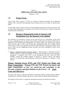 Study 05-01 - Special-Status Plants