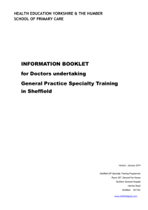 Information Booklet for GP Trainees