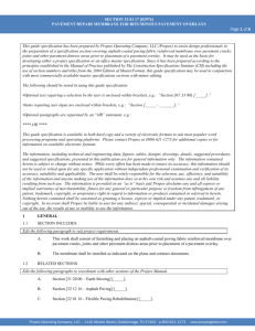 Asphalt Paving Overlay - PETROTAC PETROTAC doc