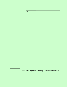 15 Lab 6: Agilent Ptolemy