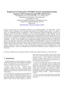 Proposal of a Framework for Workflow Processs Automation