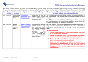 MSM-Documentation-Update