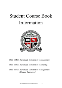 Student Coursebook