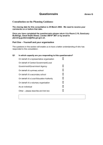 Questionnaire Annex G - Digital Education Resource Archive (DERA)