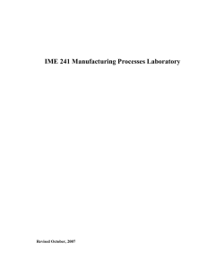 new processing manual - Mechanical, Industrial & Systems