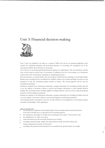 Year 12 Accounting Handbook