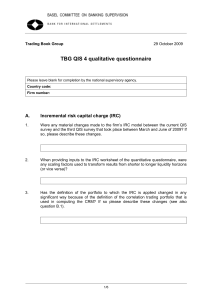 TBG QIS 4 qualitative questionnaire