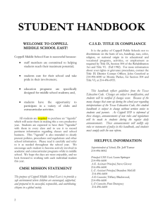 Student Handbook