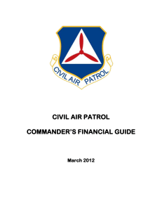 Commander's Financial Guide 2012