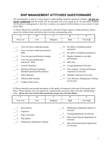 flight management attitudes questionnaire