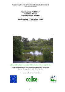 Field Day Manual - Woodland Restoration in Ireland