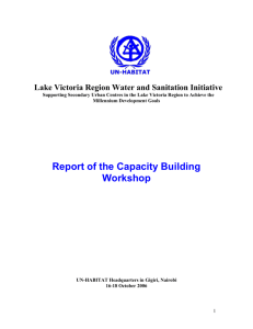The need for Capacity Building - UN