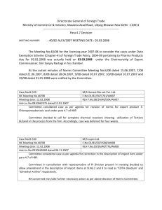 40/AM-08 - Directorate General of Foreign Trade