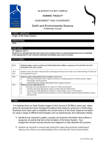 EES Assessment 1 2011