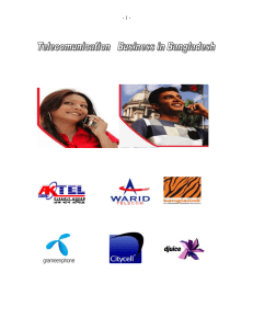 Telecommunication Business in Bangladesh