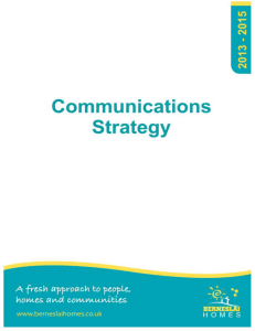 Communications Strategy