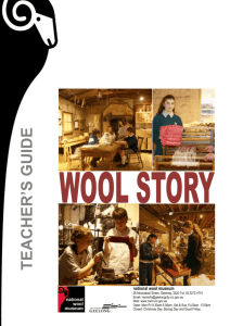 Wool Story - Teacher Guide