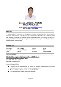 Resume - DOS Recruiting & Consulting