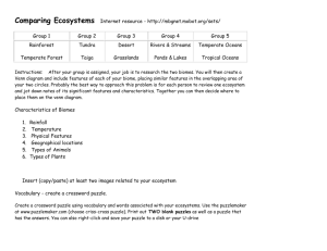 4. Comparing Ecosystems - St. James R