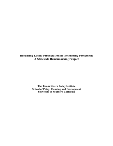 Best Practices: Nursing Education for Latinos