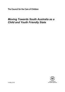 South Australia - The Council for The Care of Children