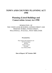 Planning (Listed Buildings and Conservation Areas) Act 1990