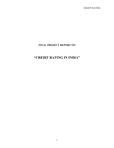 a project on Credit-Rating-total 75 pages