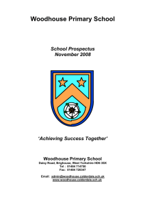 Prospectus-Nov2008 - Woodhouse Primary School